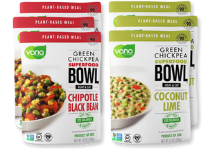 Chipotle Black Bean + Coconut Lime (6 Pack)